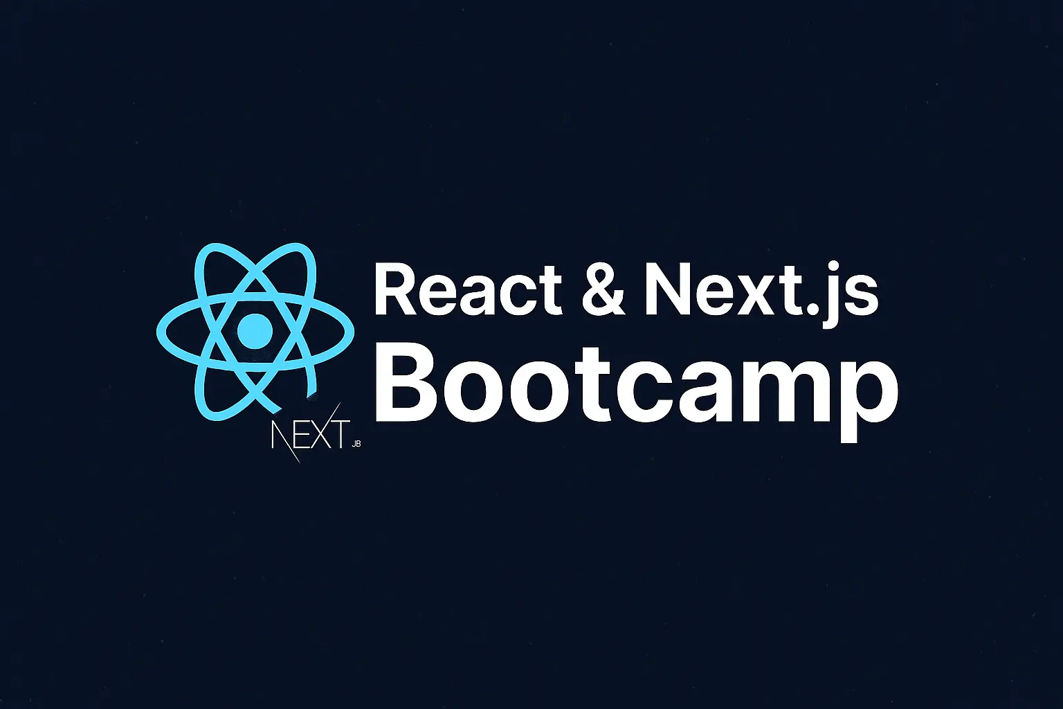 React Next.js Bootcamp